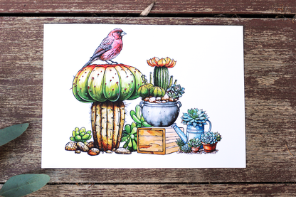 #1073 - A6 Stamp Set - Botanical Bliss