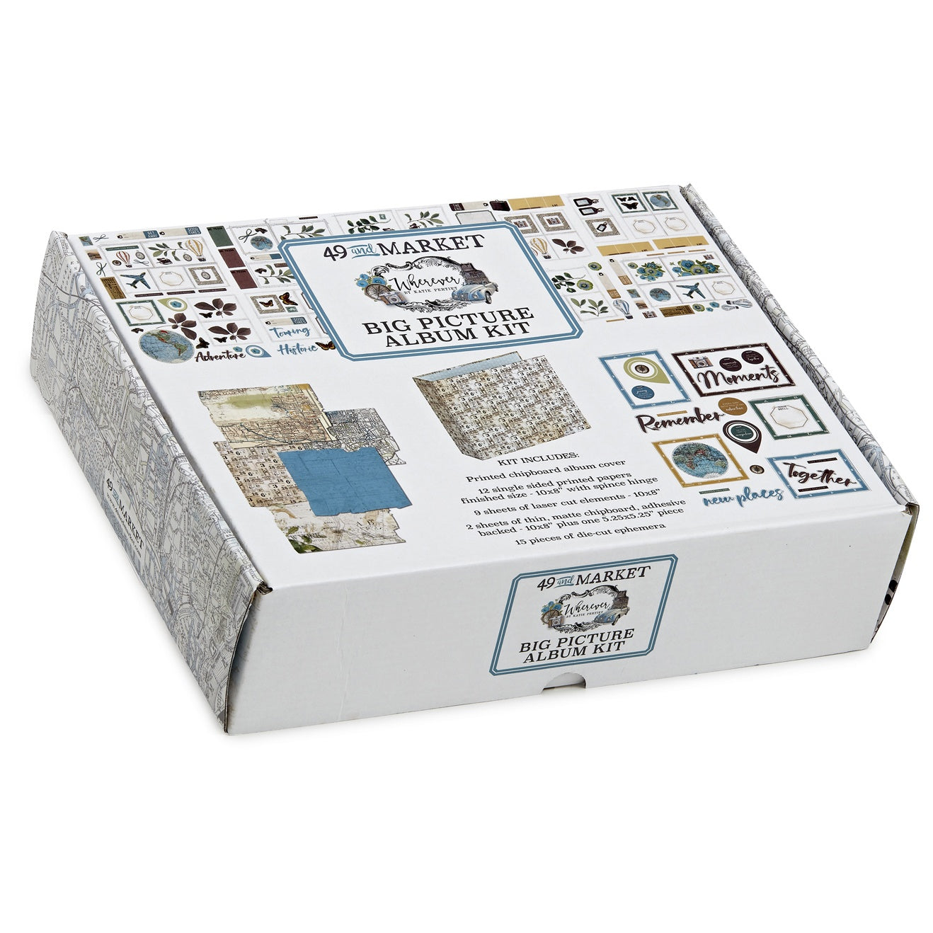 49 And Market Wherever Big Picture Album Kit