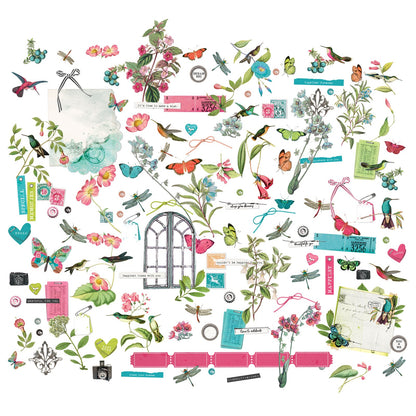 49 And Market Kaleidoscope Laser Cut Outs - Mini Elements