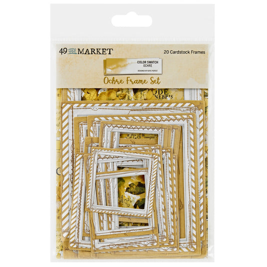 49 And Market Color Swatch: Ochre Frame Set - 20 Pcs