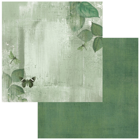 49 And Market Color Swatch: Willow Double - Sided Cardstock 12"X12" - #5