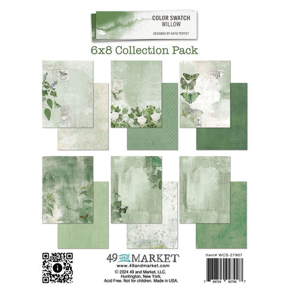49 And Market Collection Pack 6"X8" - Color Swatch: Willow