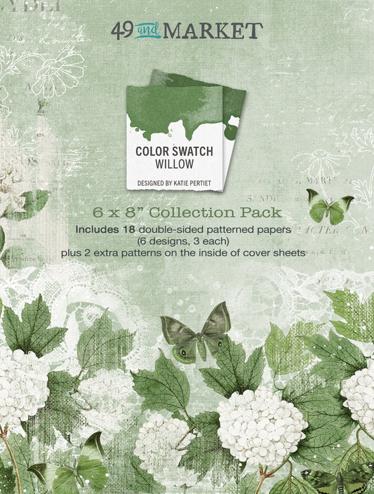 49 And Market Collection Pack 6"X8" - Color Swatch: Willow