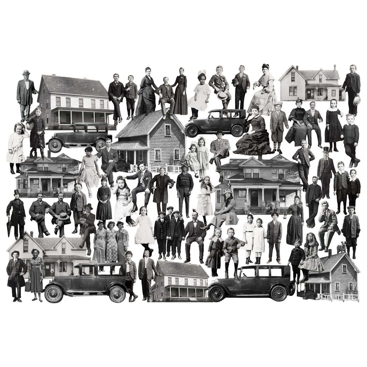 Idea-ology Tim Holtz Paper Doll Poses-62 Pieces