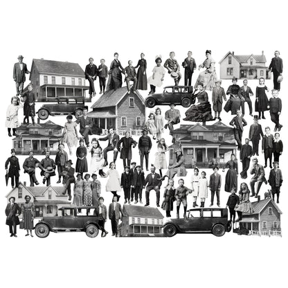 Idea-ology Tim Holtz Paper Doll Poses-62 Pieces