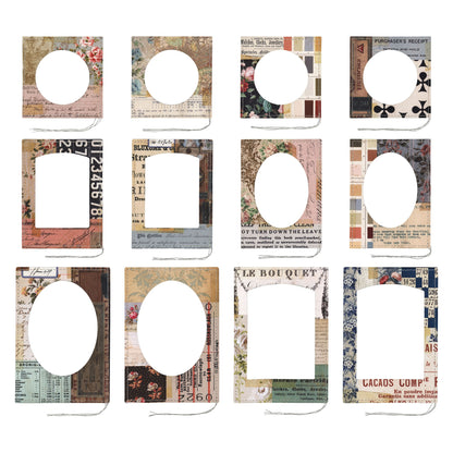 Idea-ology Tim Holtz Layer Frames Montage - 12 Pcs