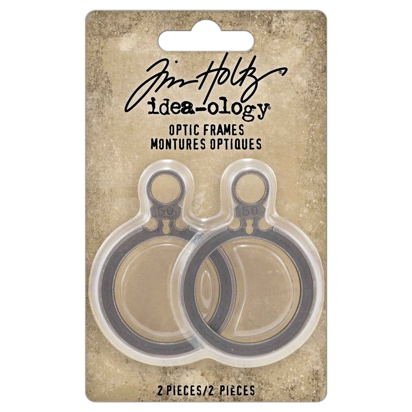 Idea-ology Tim Holtz Optic Frames-2 Pieces