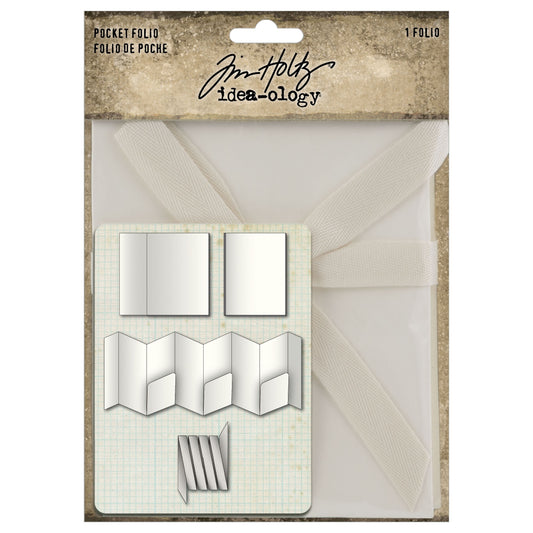 Idea-ology Tim Holtz Pocket Folio - 1 Pc