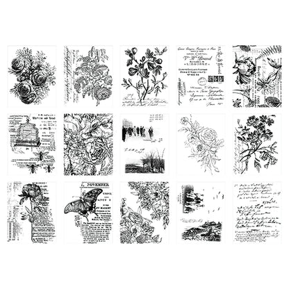 Idea-ology Tim Holtz Collage Paper Serendipity-30 Pieces