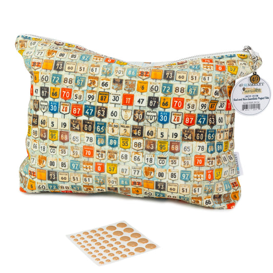 49 And Market Rust And Revs Essentials Project Tote with Enamel Dots
