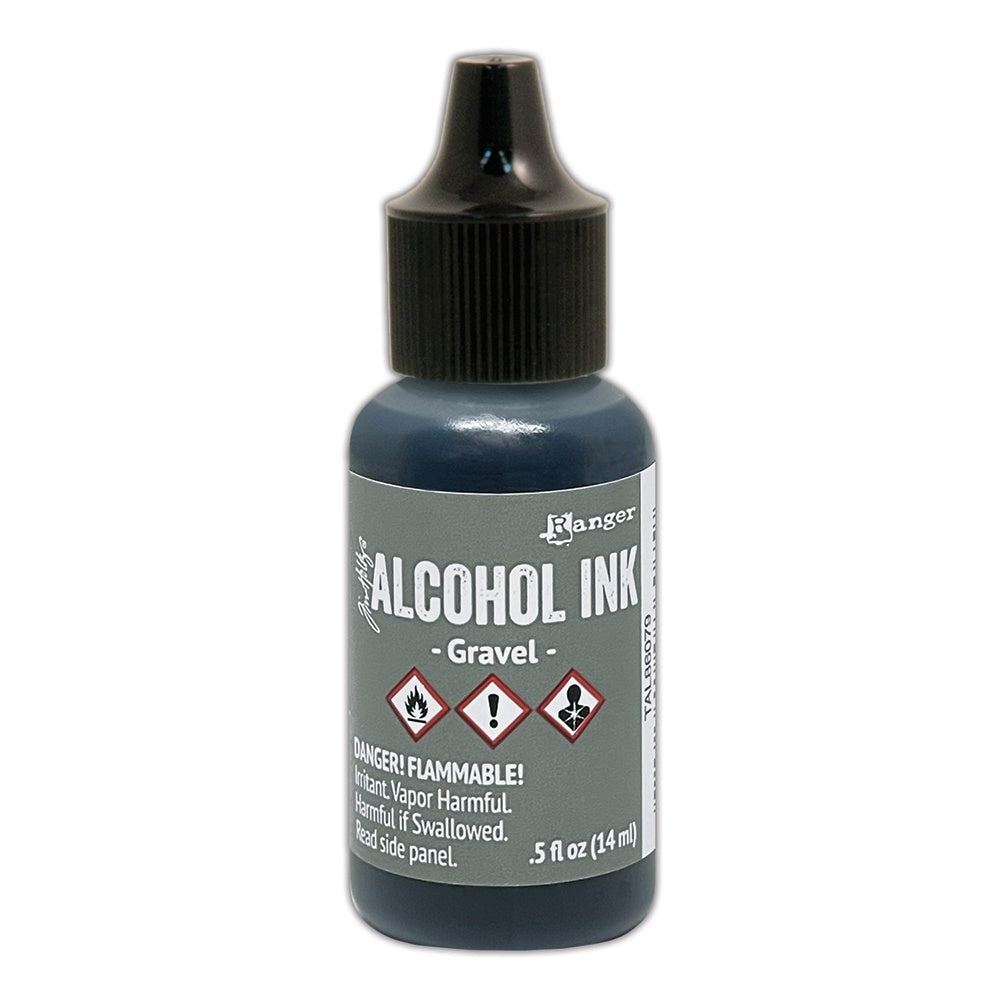 Ranger Tim Holtz Alcohol Ink .5oz - Gravel