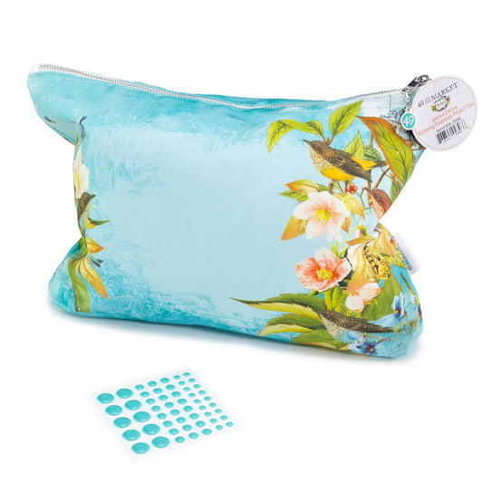 49 And Market Birdsong Essentials Project Tote with Enamel Dots
