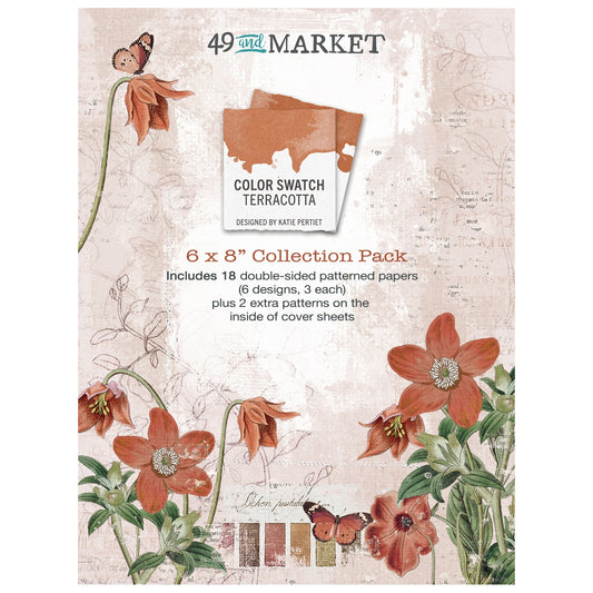 49 And Market Color Swatch: Terracotta Collection Pack 6"X8"