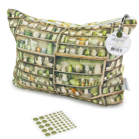 49 And Market Cottagecore Essentials Project Tote with Enamel Dots