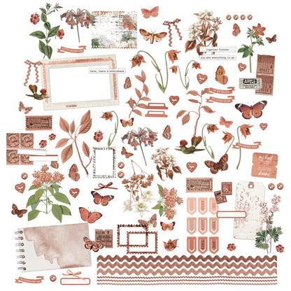 49 And Market Color Swatch: Terracotta Laser Cut Outs - Elements