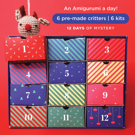 Red Heart Advent Calendar Kit - Six Make & Six To Make