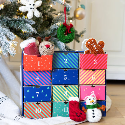 Red Heart Advent Calendar Kit - Six Make & Six To Make