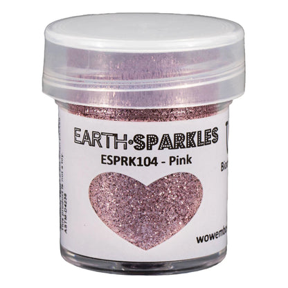 WOW! Embossing Earth Sparkles Glitter 15ml - Pink