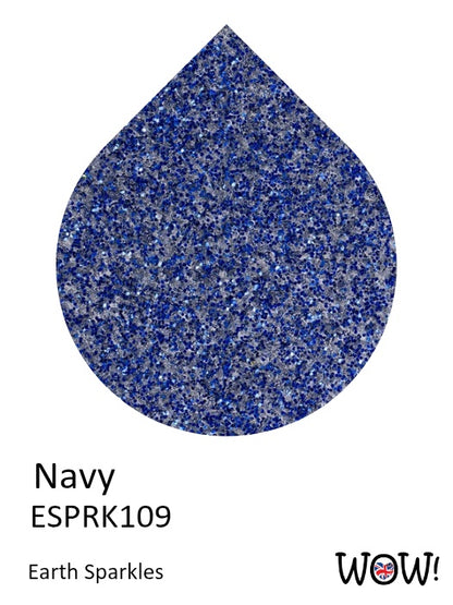 WOW! Embossing Earth Sparkles Glitter 15ml - Navy