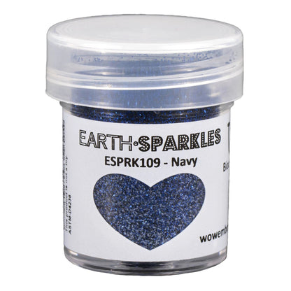 WOW! Embossing Earth Sparkles Glitter 15ml - Navy