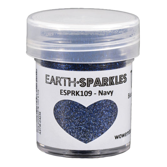 WOW! Embossing Earth Sparkles Glitter 15ml - Navy