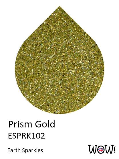 WOW! Embossing Earth Sparkles Glitter 15ml - Prism Gold