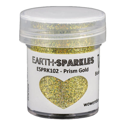 WOW! Embossing Earth Sparkles Glitter 15ml - Prism Gold