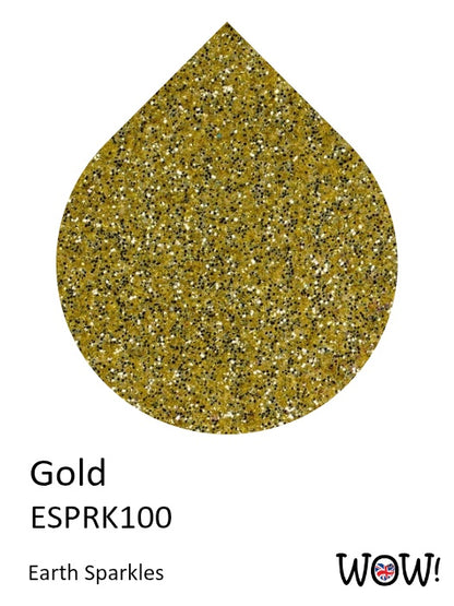 WOW! Embossing Earth Sparkles Glitter 15ml - Gold