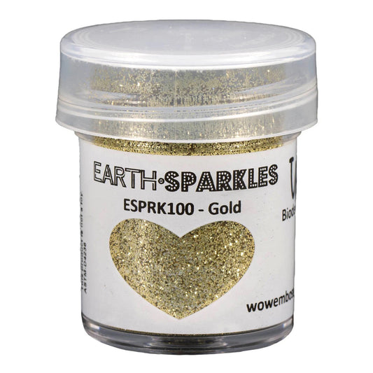 WOW! Embossing Earth Sparkles Glitter 15ml - Gold