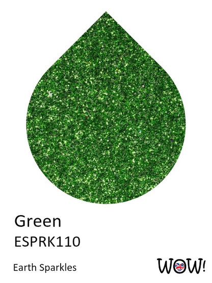 WOW! Embossing Earth Sparkles Glitter 15ml - Green