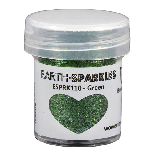 WOW! Embossing Earth Sparkles Glitter 15ml - Green