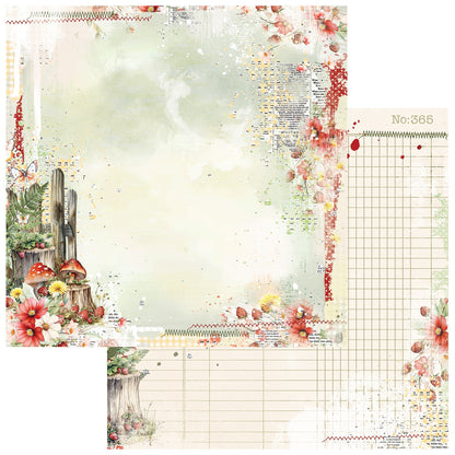 49 And Market Nature's Haven Double-Sided Cardstock 12"X12" - Quiet Place