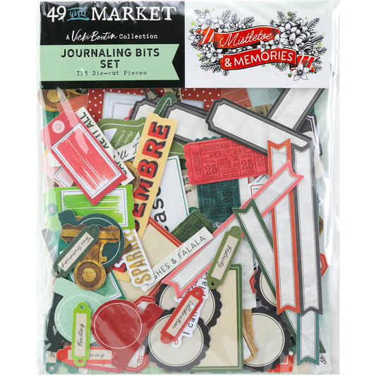 49 And Marketing Mistletoe And Memories Die-Cuts - Journaling