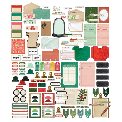 49 And Marketing Mistletoe And Memories Die-Cuts - Journaling