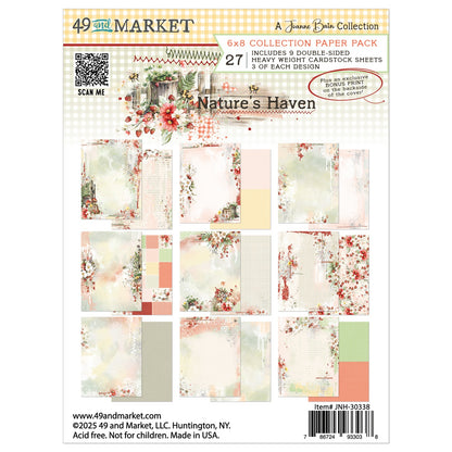 49 And Market Nature's Haven Collection Pack 6"X8"
