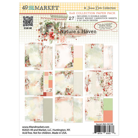 49 And Market Nature's Haven Collection Pack 6"X8"