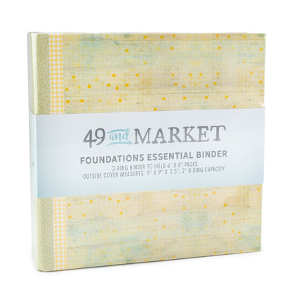 49 And Market Foundations Binder Album Kit - Sunny