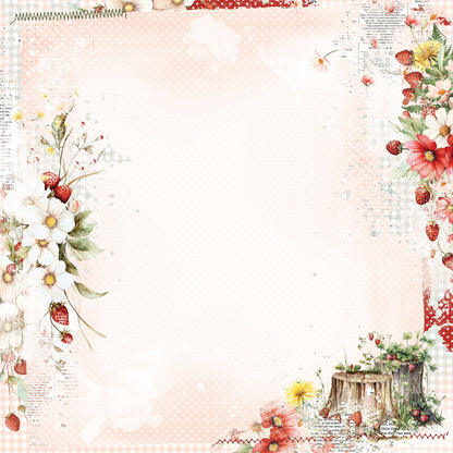 49 And Market Nature's Haven Double-Sided Cardstock 12"X12" - Blossom Sprinkle