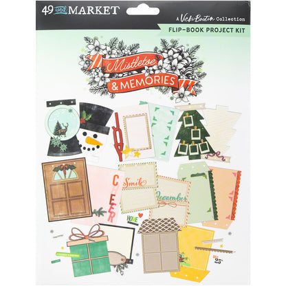49 And Market Mistletoe And Memories Flip Book Kit