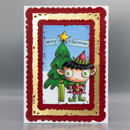 TP-741 - A7 Clear Stamp Set - Lil Elf