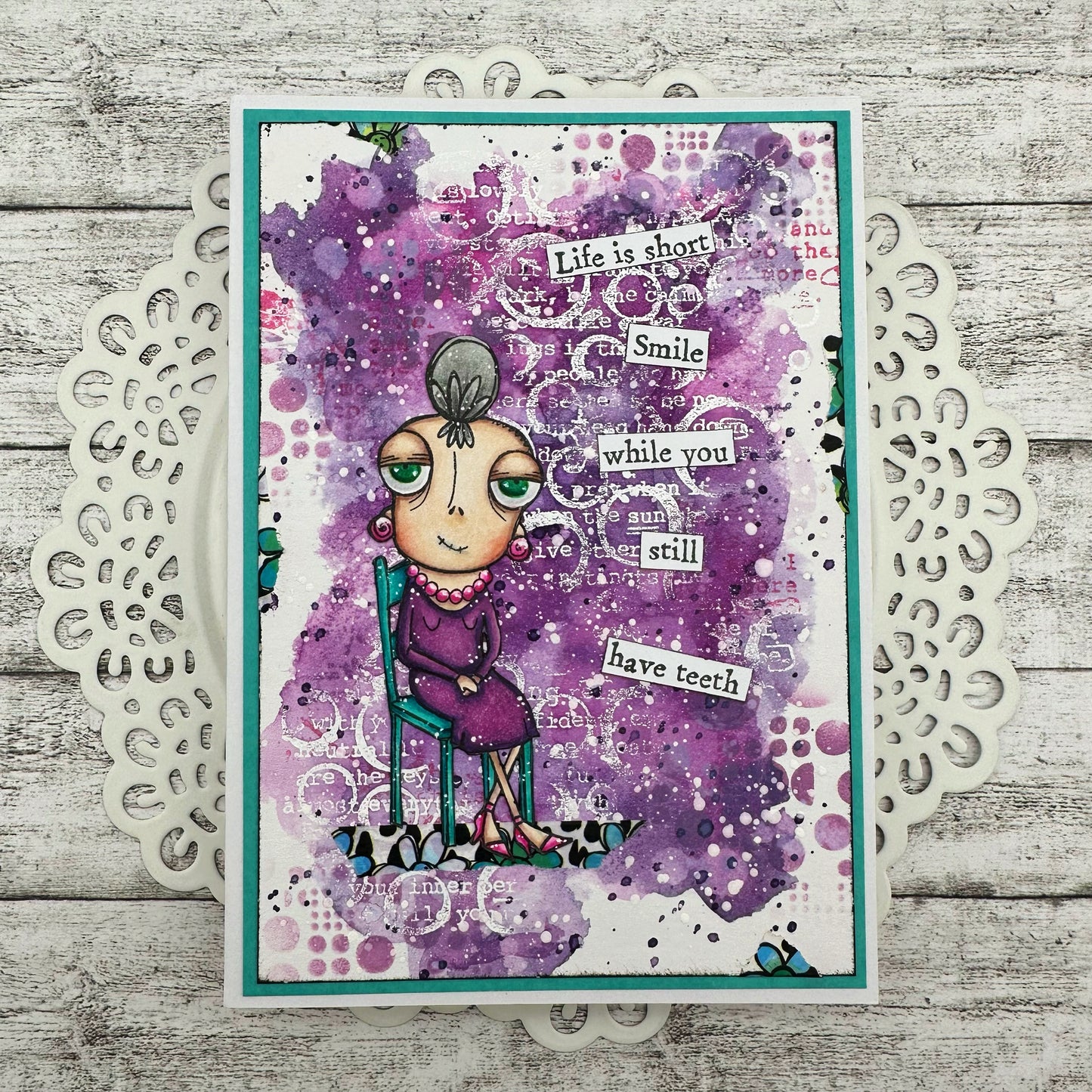 TP-780 - A7 Clear Stamp Set - Deep Thoughts Dee
