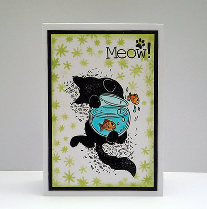 TP-793 - A5 Clear Stamp Set - Bad Cats Club