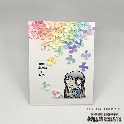 TP-1355 - A7 Stamp Sets - Blooms of Hope