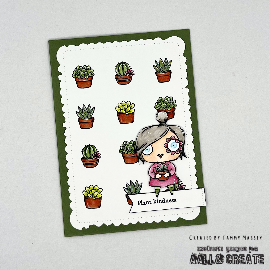 TP-1360 - A7 Stamp Sets - Plant Hugs
