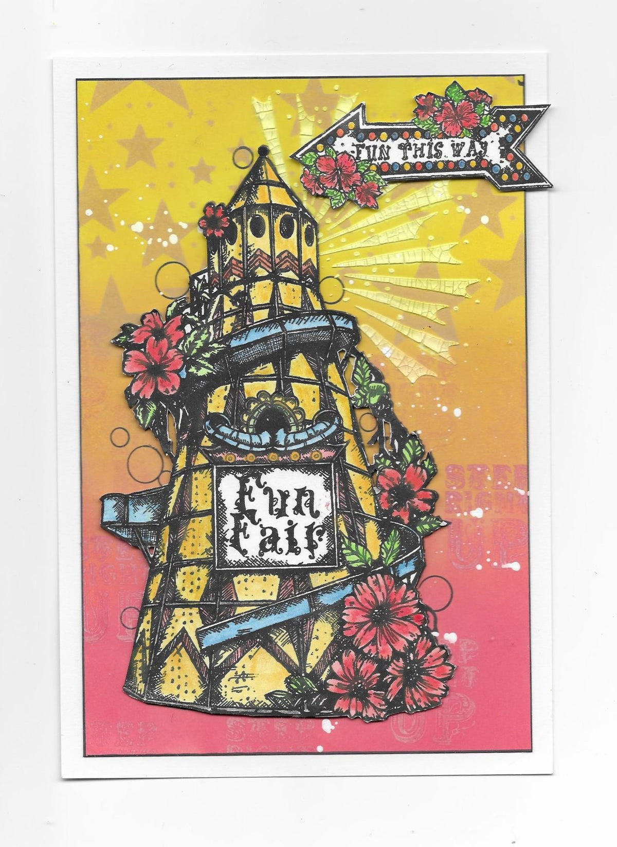 TP-828 - A5 Clear Stamp Set - Spiralling Delights
