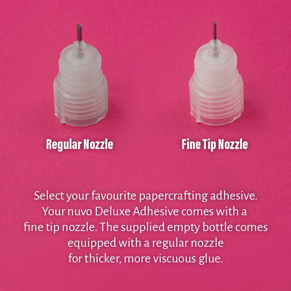 My Sweet Petunia Precision Glue Press & Nuvo Delux Precision Nozzles with Bottle
