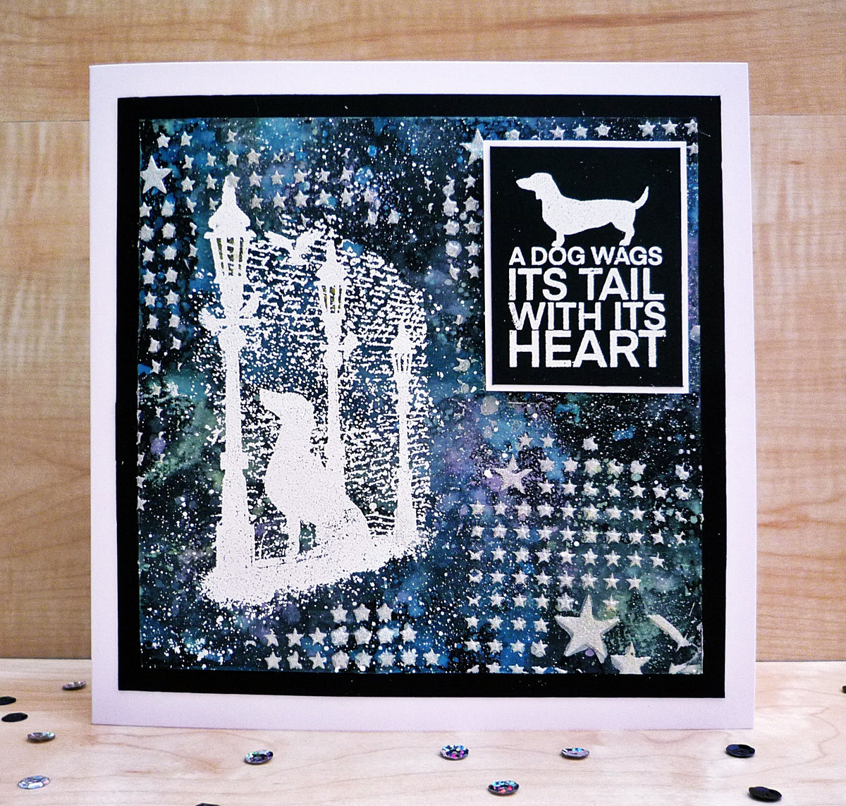 TP-862 - A5 Clear Stamp Set - Canine Dreams