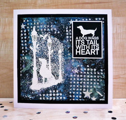 TP-862 - A5 Clear Stamp Set - Canine Dreams