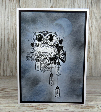 TP-865 - A6 Clear Stamp Set - Owl's Crystals