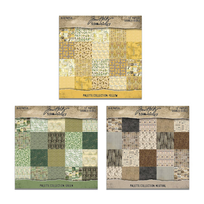 Tim Holtz idea-ology 8 x 8 Palette Paper Collection March 2026 Preorder*